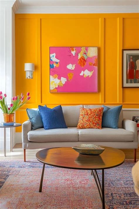 Bold Color Accent Wall