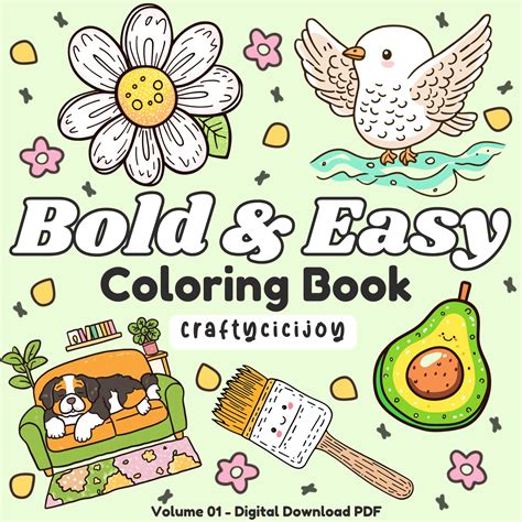 Bold Coloring Pages