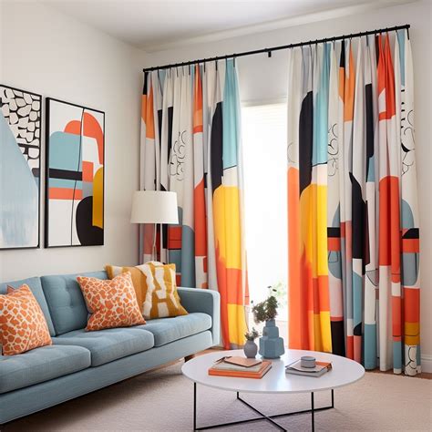 Bold Patterned Curtains