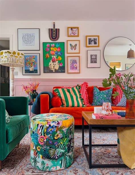 Bold Patterns and Colors Vertical Wall Decor