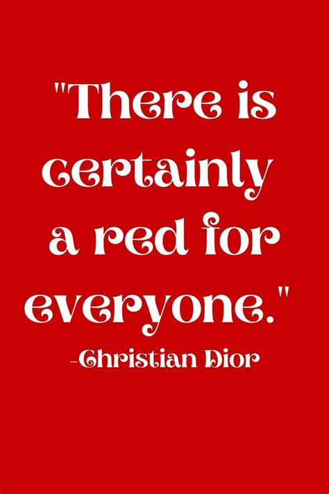 Bold Red Quote