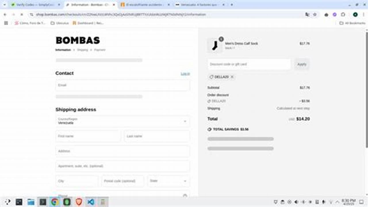 Bombas Code 2025
