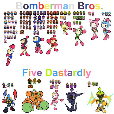 Bomberman Characters