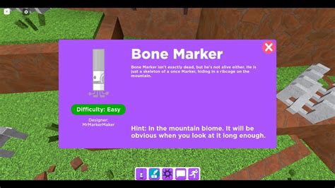 Bone Marker - Roblox