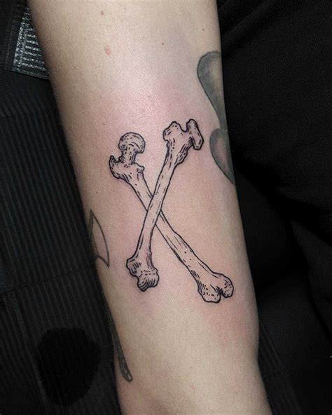 70 Bone Tattoo Designs For Men Skeletal Ink Ideas