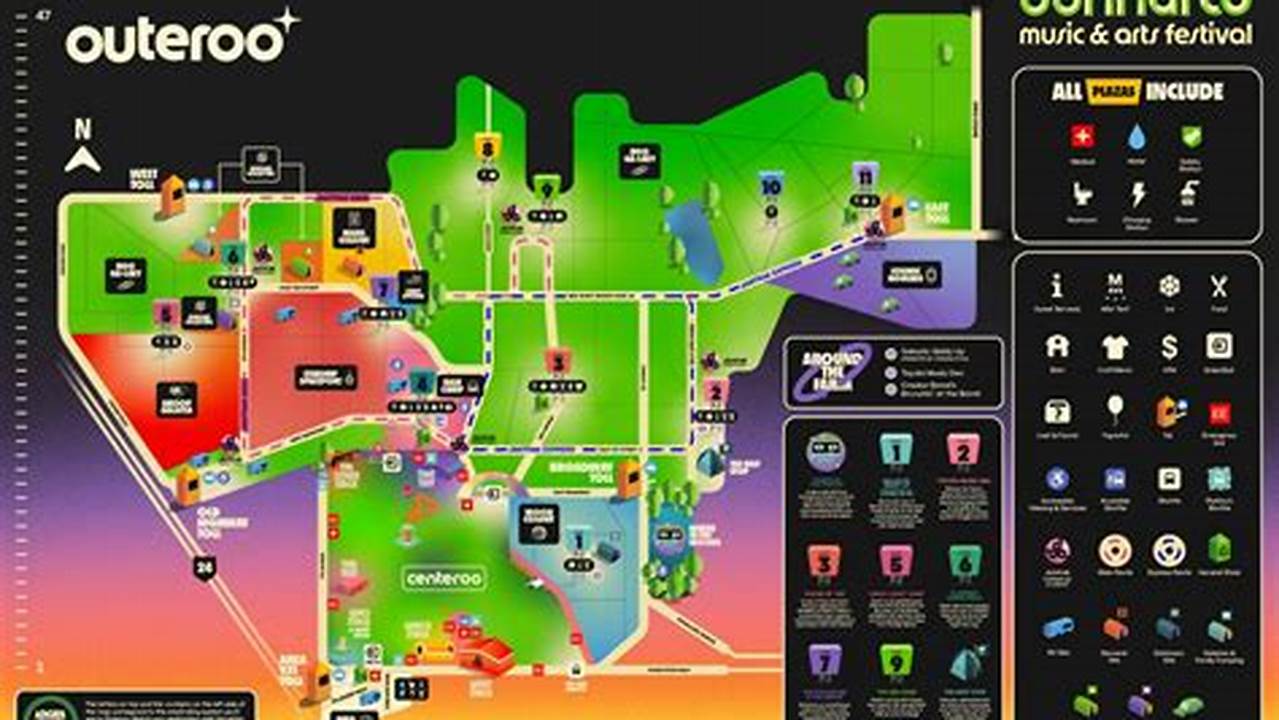Bonnaroo Map 2024