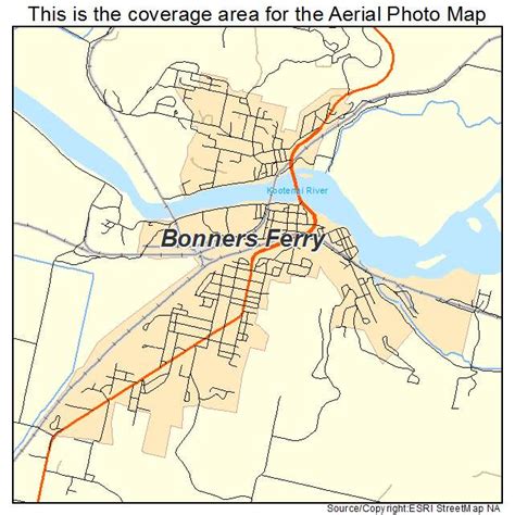 Bonners Ferry Idaho Map