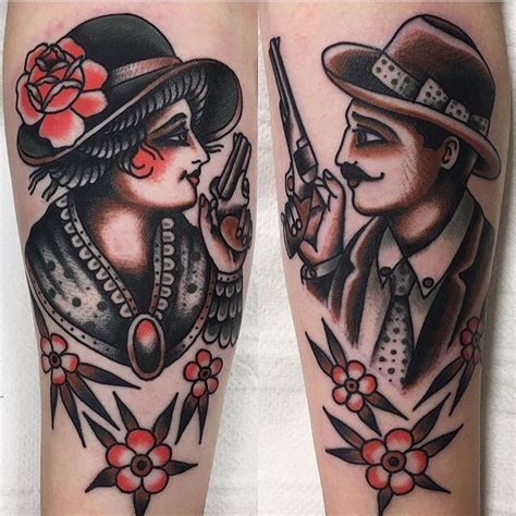 bonnie and clyde tattoos Google Search Bonnie and
