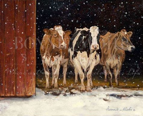 Bonnie Mohr Cow Prints