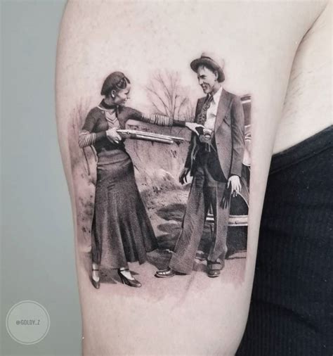 Bonnie And Clyde Tattoos