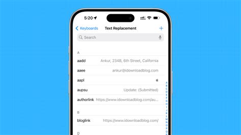 Bonus: Syncing Text Replacement Snippets with Other Devices
