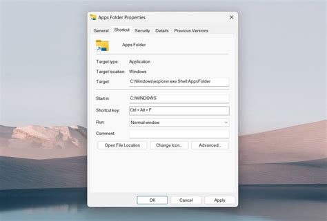 Bonus: Use Keyboard Shortcut to Open App or Folder on Windows 11