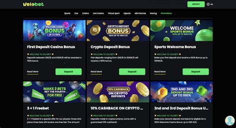 Bonuses and Promotions at Velobet.Com