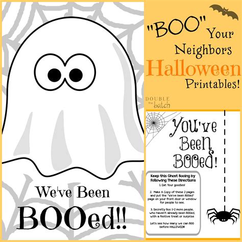 Boo Your Neighbor Printable