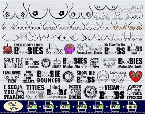 Download Boobs SVG Bundle, Girl Power Svg, Files