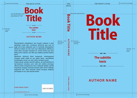 Book Front Cover Template