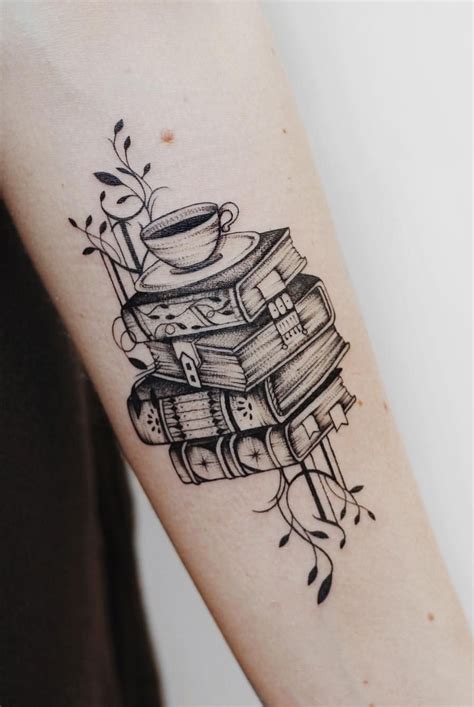 40+ Beautiful Book Tattoo Ideas for Every Bibliophile