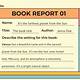 Book Report Google Slides Template