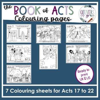 Book Of Acts Coloring Pages