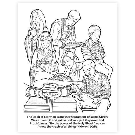 Book Of Mormon Coloring Pages