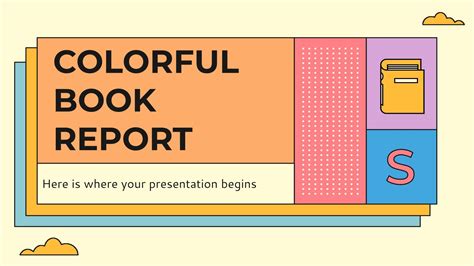 Book Report Google Slides Template