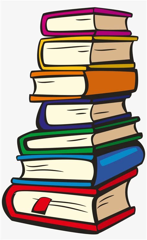 Book Stack Clipart