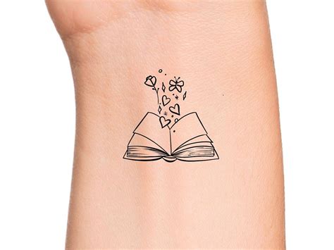 Book Tattoos Small