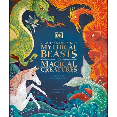 Book With Mythical Creature