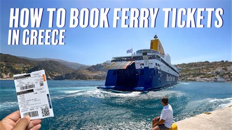 Book ferry tickets