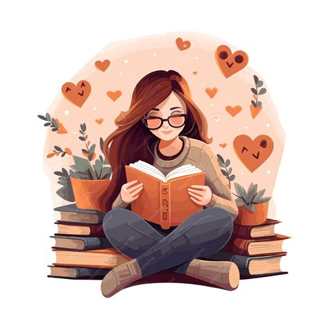 Book lover reading