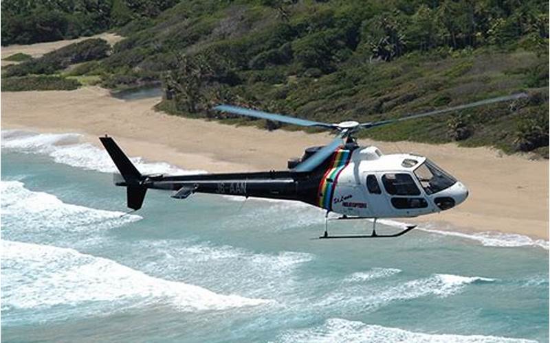Booking A Helicopter Transfer In St Lucia