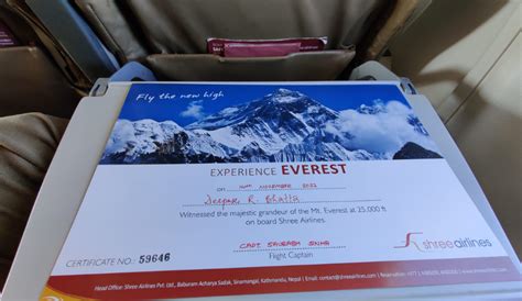 Booking Everest Flight Tour
