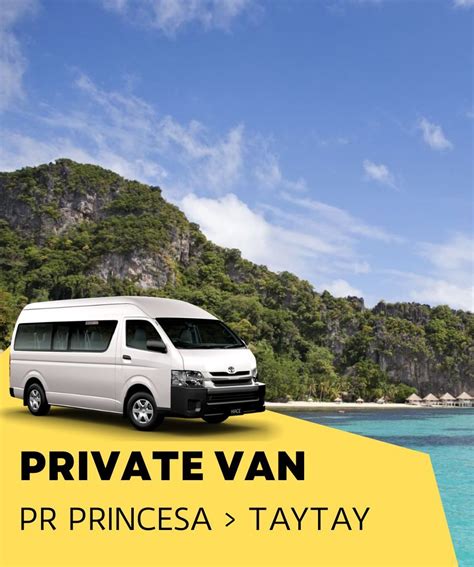 Booking Private Van Transfer