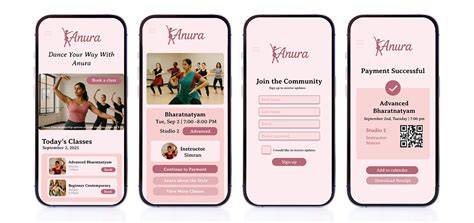 Booking a dance class