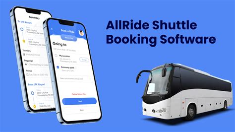 Booking a shuttle service