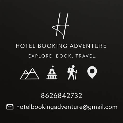 Booking for adventure