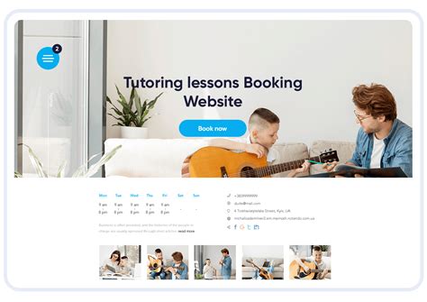 Booking lessons