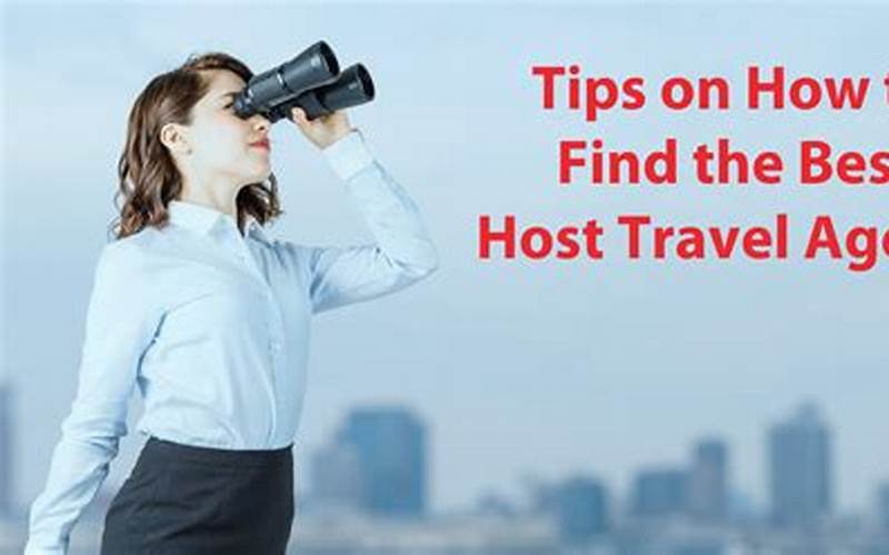 Booking.Com Travel Host Agency