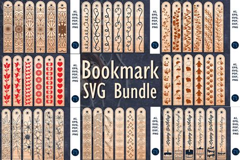 Download Bookmark SVG Bundle Commercial Use For Crafts