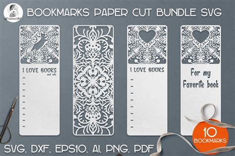 Download Bookmark SVG Bundle Cut Images