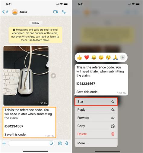 Bookmark your messages
