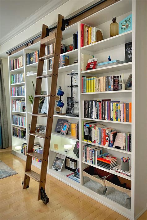 Bookshelf With Ladder