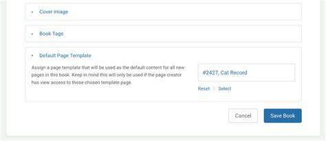 Bookstack Templates