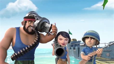Experience Epic Battles and Thrilling Adventures in the Boom Beach Animation Movie - Coming Soon!