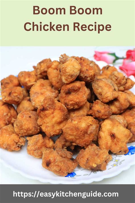 Boom Boom Chicken Recipe – A Step by Step Guide