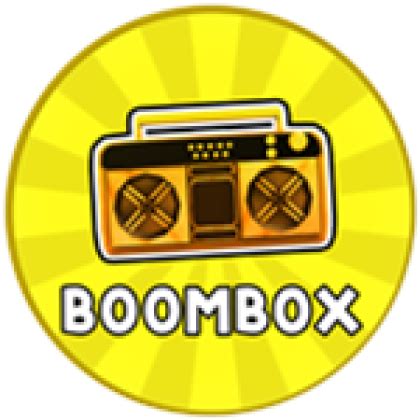 BoomBox - Roblox