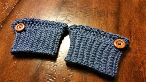 Boot Crochet Cuffs