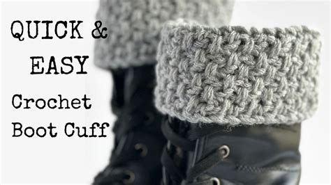 Boot Cuff Crochet