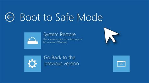 Boot Your Computer into Safe Mode