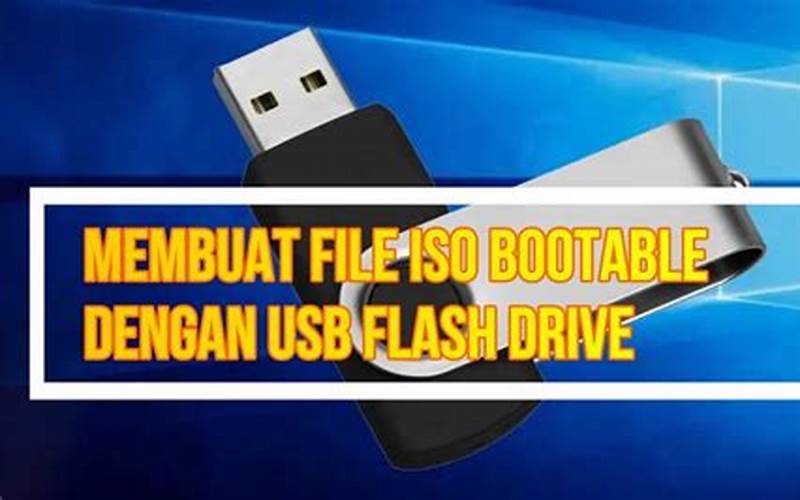 Bootable Flashdisk Untuk Sistem Operasi Portabel